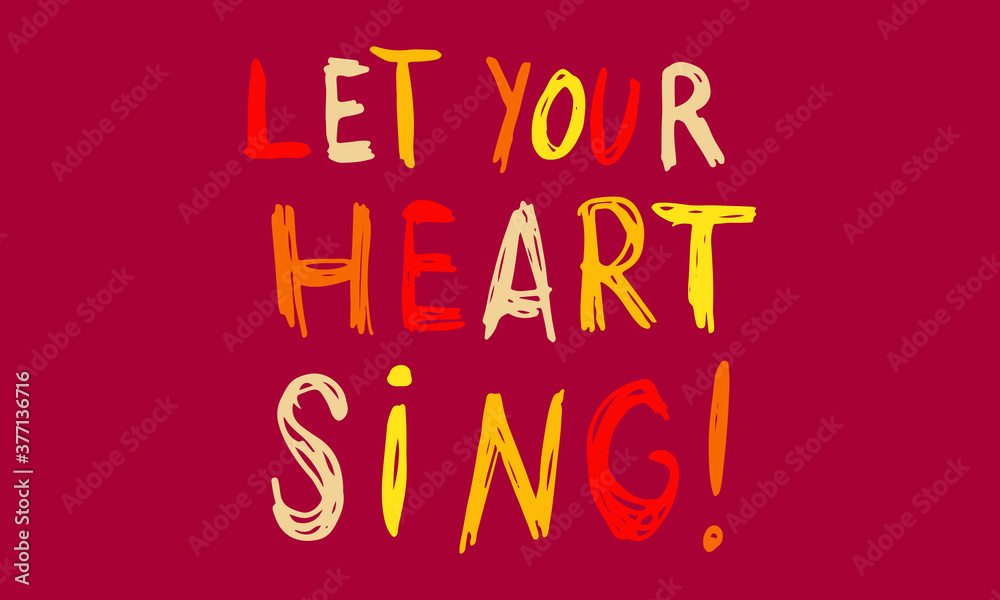 Hand drawn quotation about love. Handwritten text isolated on red background. Lettering composition for valentine's day greeting card or poster Hand drawn quotation about love. Handwritten text isolated on red background. Lettering composition for valentine's day greeting card or poster