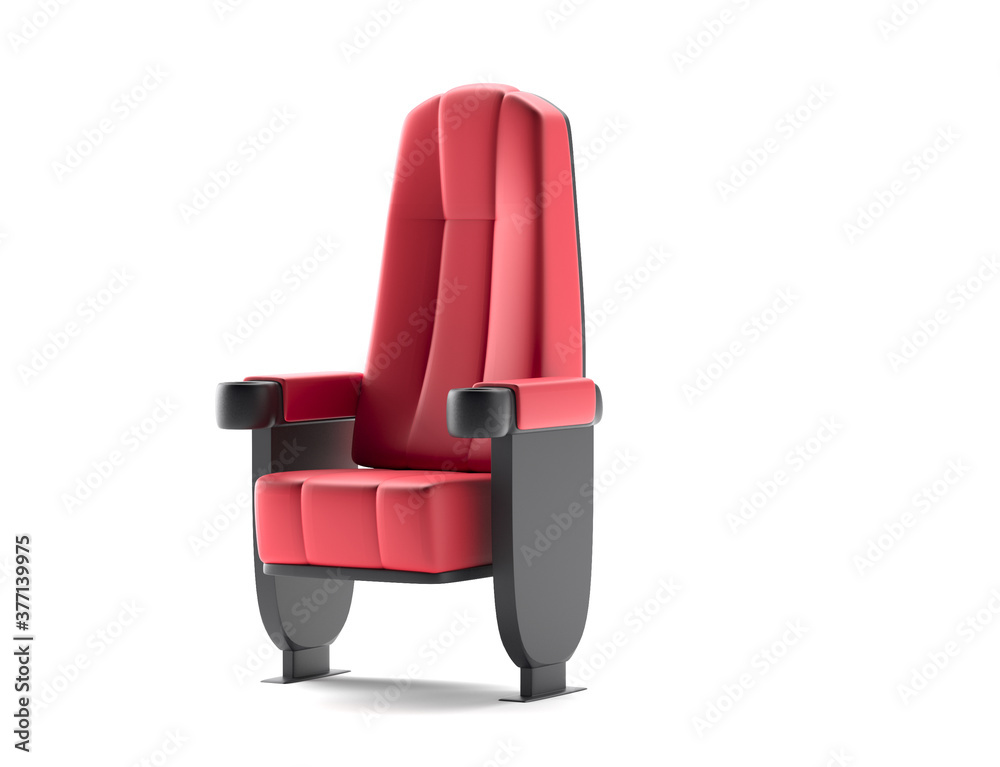 Fototapeta premium Butaca Roja Cine