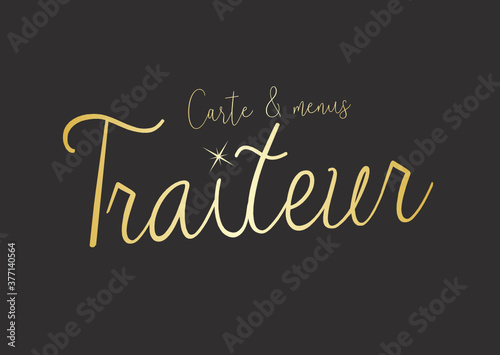 Menu Traiteur