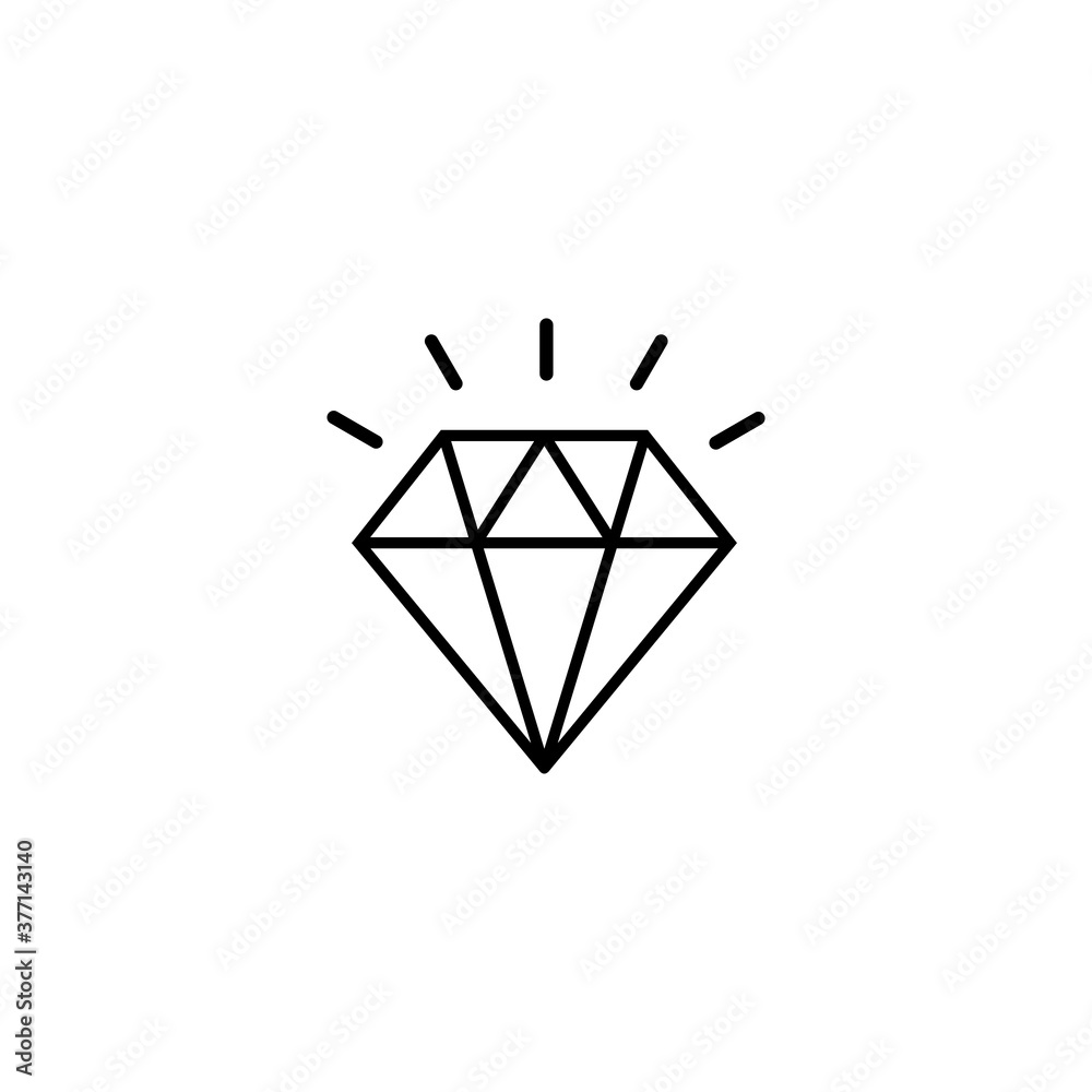 diamond icon, diamond symbol vector diamond icon, diamond symbol vector
