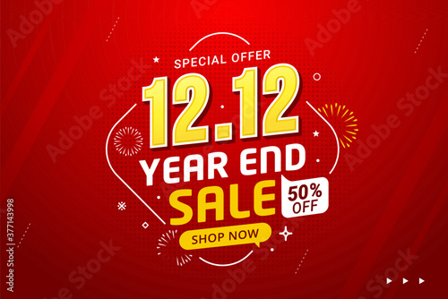 Shopping day sale banner background for business retail promotion vector illustration