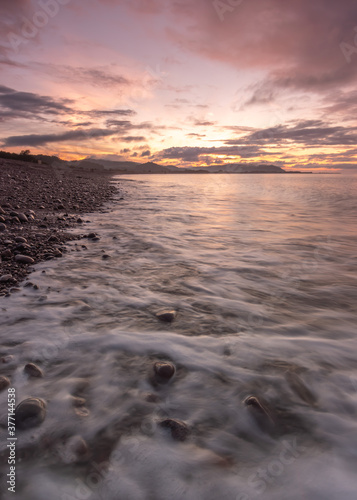 Sunset in North Somerset