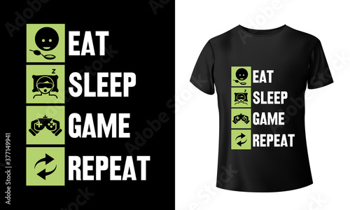 Exclusive Gaming T shirt Design.