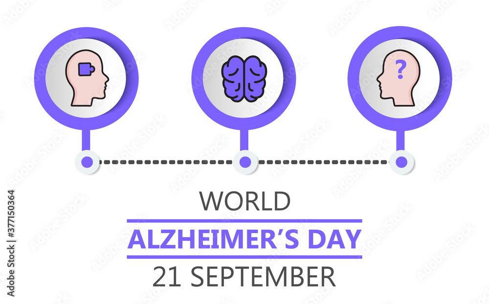 Alzheimer s world day is organized in 21 September. Alzheimer s world day is organized in 21 September.