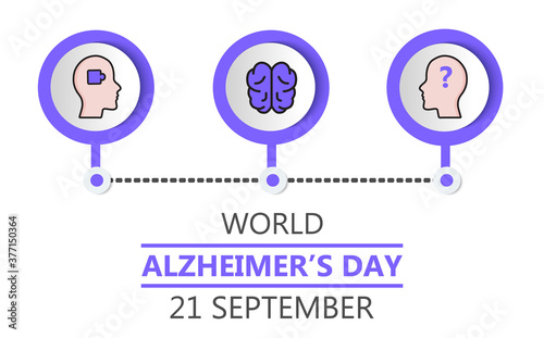 Alzheimer s world day is organized in 21 September.
