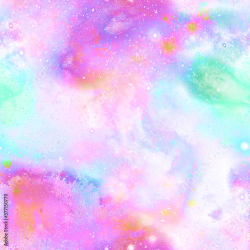 Marble Galaxy Sky Print