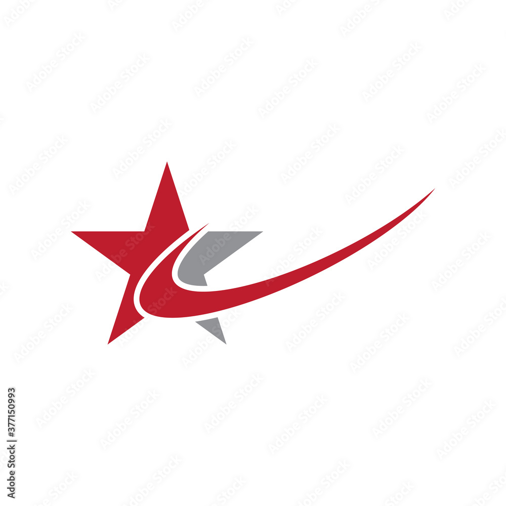 Star logo template vector icon illustration Star logo template vector icon illustration