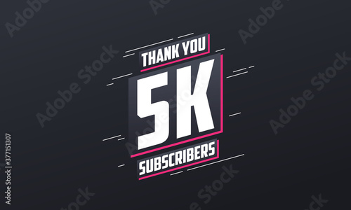 Thank you 5000 subscribers 5k subscribers celebration.