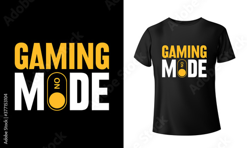 Exclusive Gaming T shirt Design.