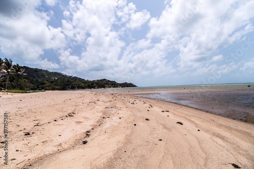 Summer beach Sea bay landscape