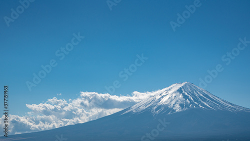 A Beautiful Peak Of Mount Fuji © Aris Suwanmalee