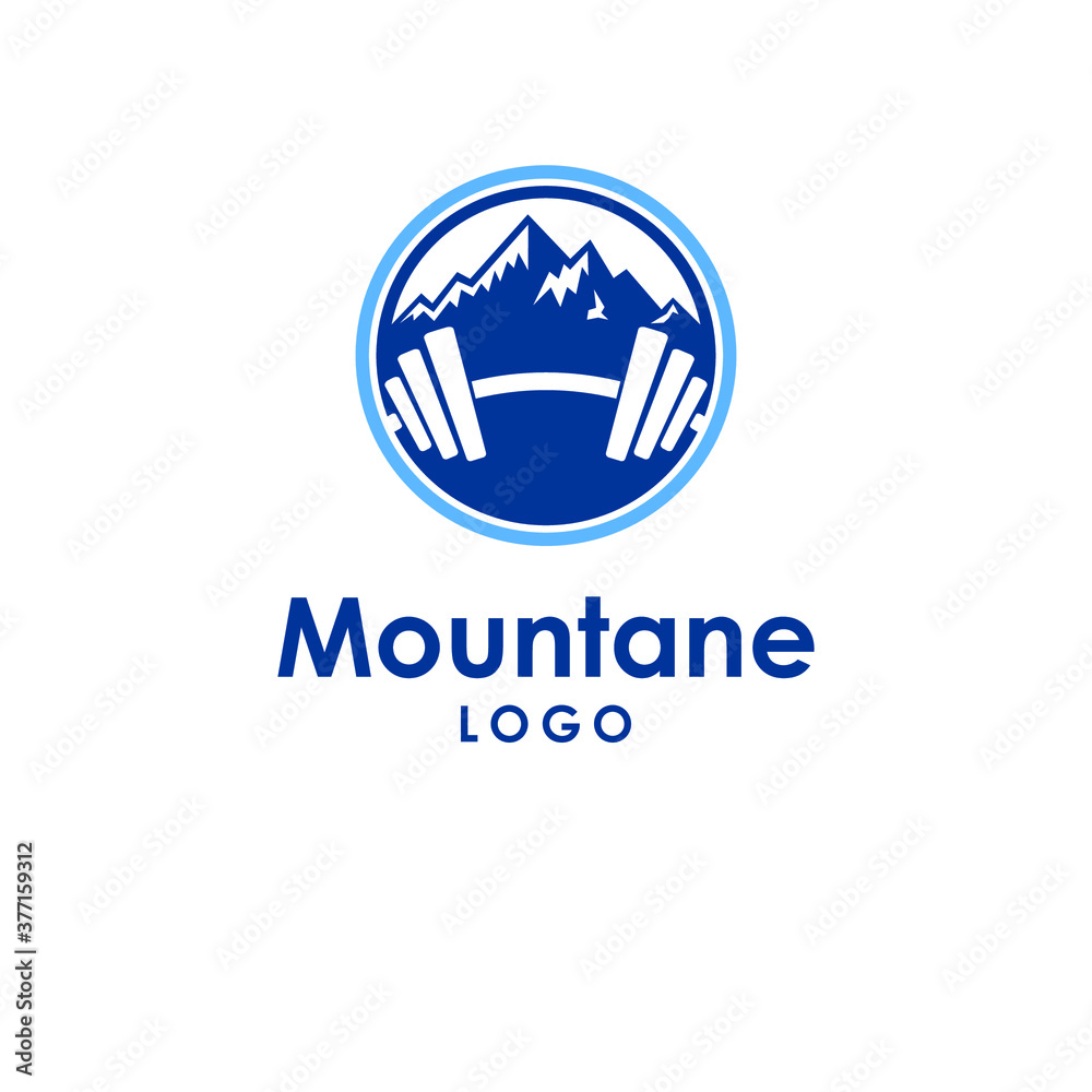 this is a creative mountain logo this is a creative mountain logo