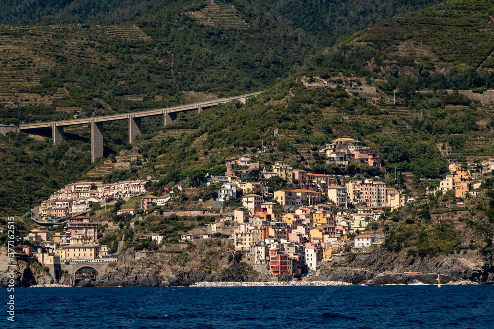 Riomaggiore, one of the 5 lands in Liguria