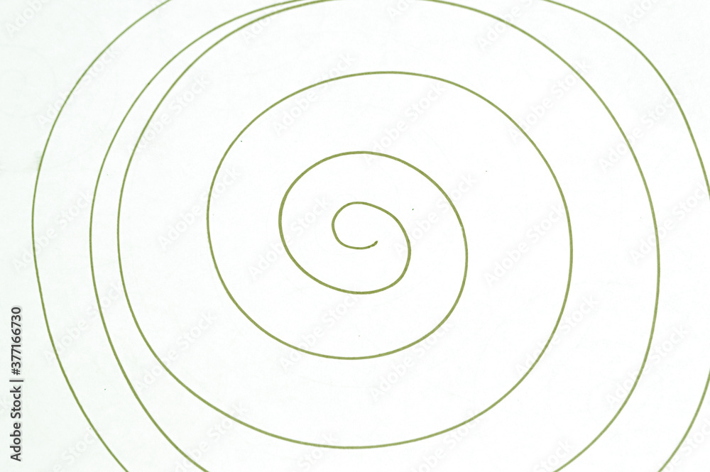 Green Abstract Pencil Hatching. Green Tangled Green Abstract Pencil Hatching. Green Tangled