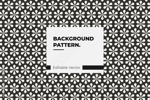 Vector Modern Seamless Sacred Geometry Pattern Flower