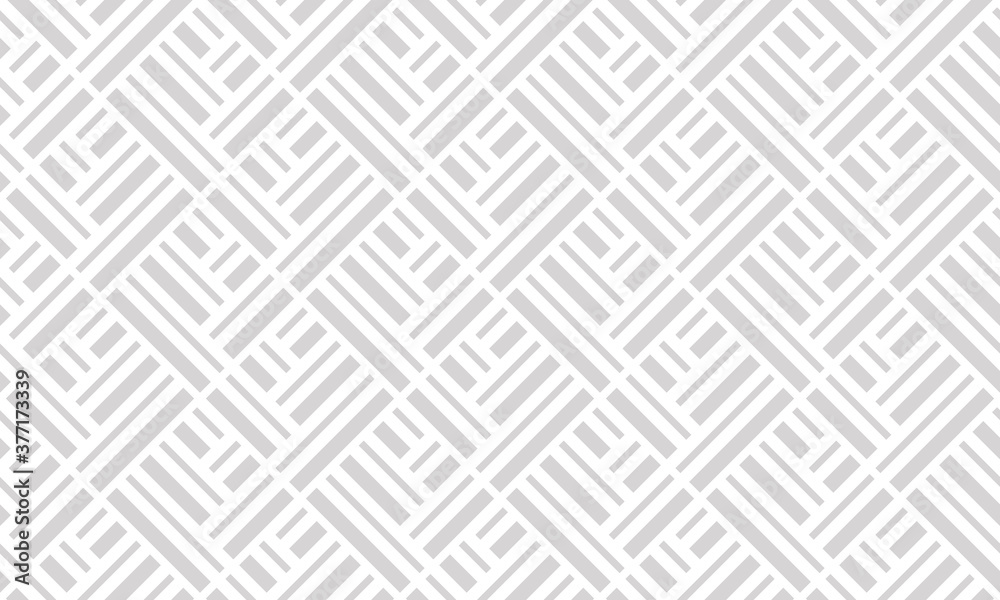 Abstract geometric pattern with stripes, lines. Seamless vector background. White and gray ornament. Simple lattice graphic design. Abstract geometric pattern with stripes, lines. Seamless vector background. White and gray ornament. Simple lattice graphic design.