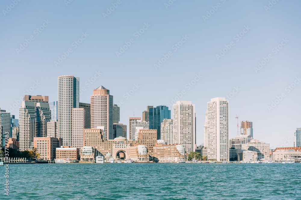 cityscape of Boston, Massachusetts cityscape of Boston, Massachusetts