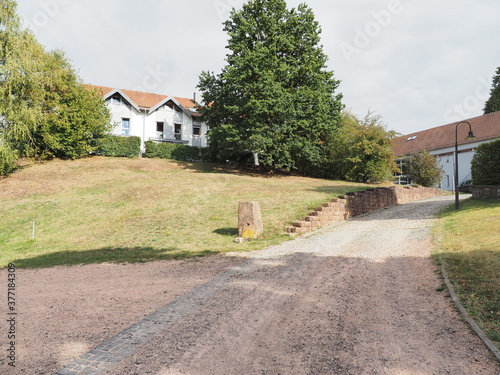 Landschaftspark und Hofgut Imsbach Lapointe im Saarland bei Theley photo