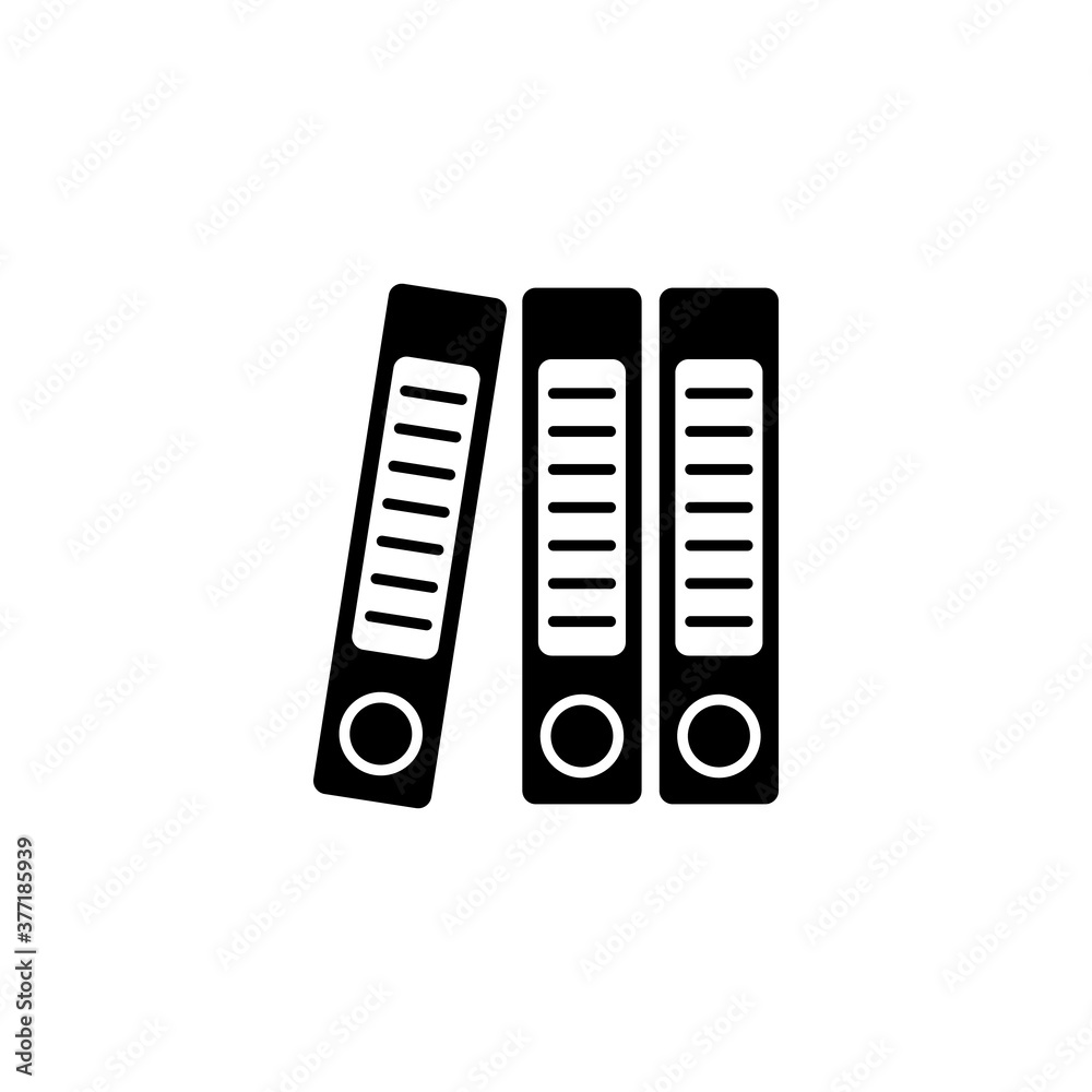 Folders, files, documents vector icon Folders, files, documents vector icon