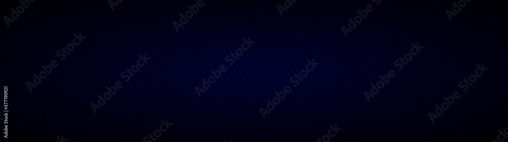 Abstract background of inclined stripes in dark blue colors
