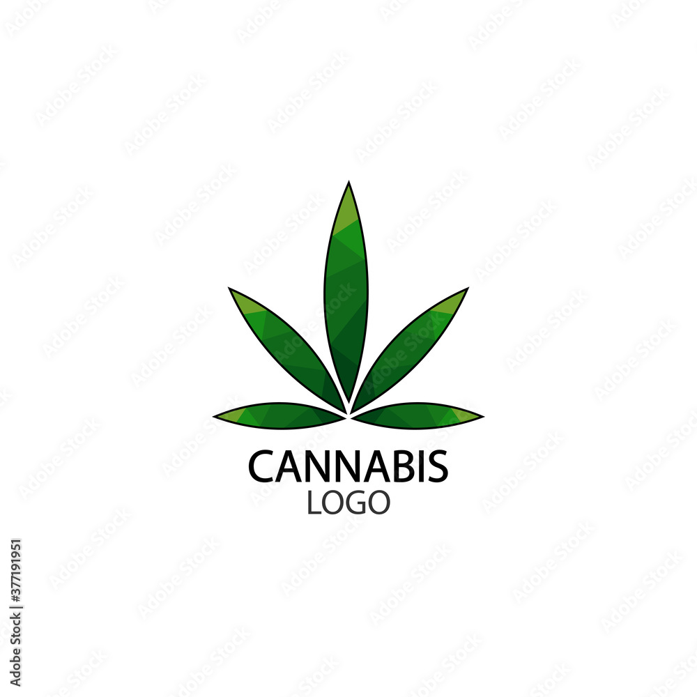 Icon banner store with organic hemp products. Vector illustration eps 10