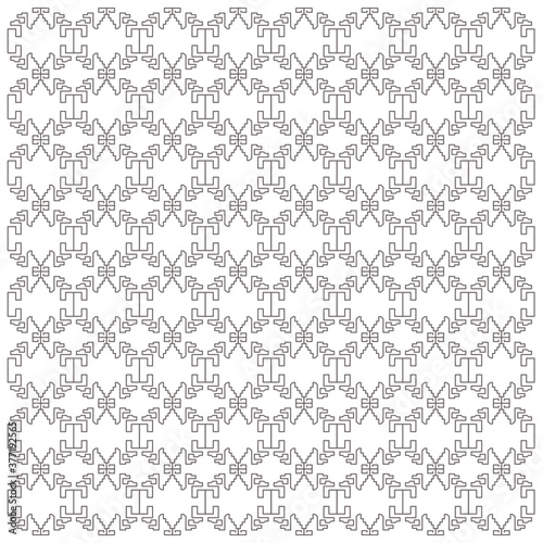 LUXURY DESIGN ORNAMENTS GEOMETRIC AZTECS PATTERN