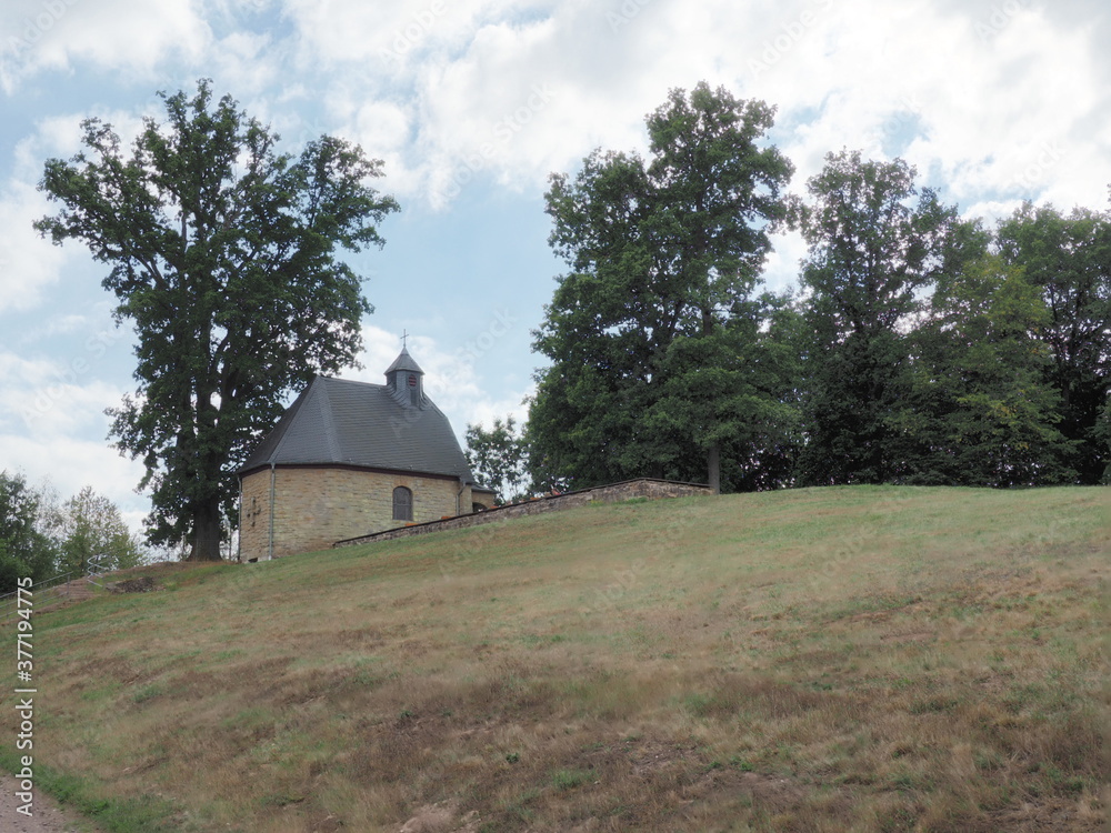 Landschaftspark und Hofgut Imsbach Lapointe im Saarland bei Theley