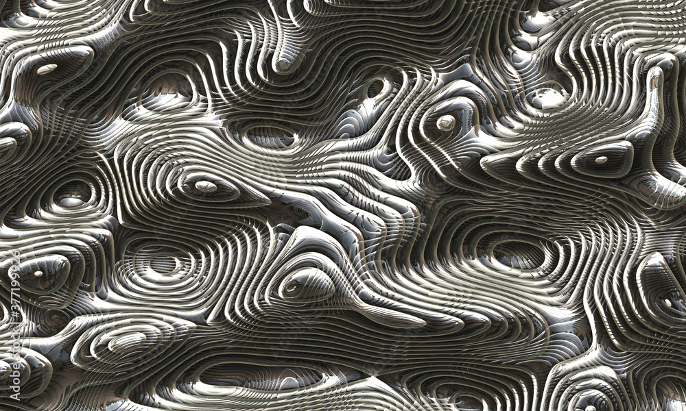 distort abstract metal distort abstract metal
