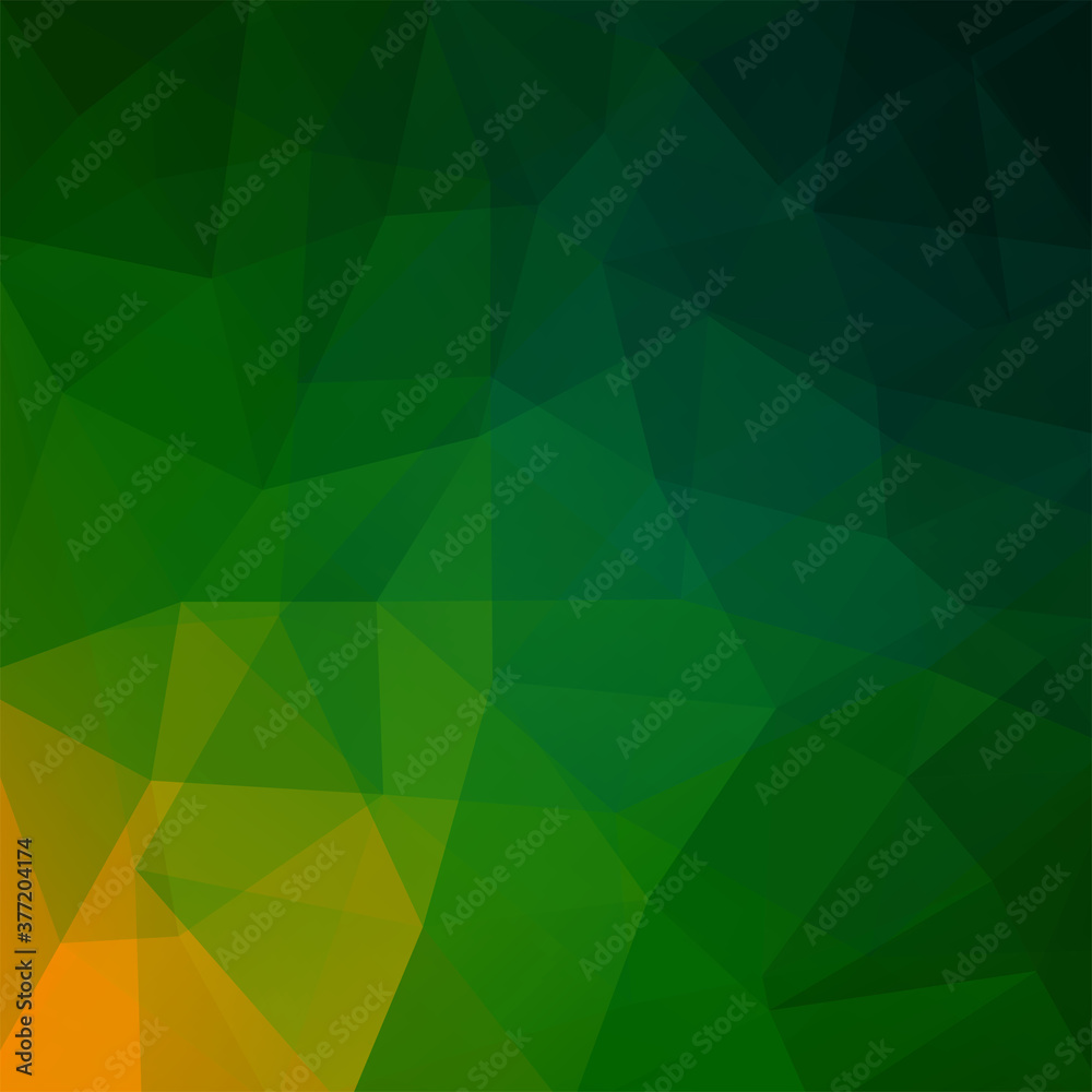 Background of geometric shapes. Green mosaic pattern. Vector EPS 10. Vector illustration Background of geometric shapes. Green mosaic pattern. Vector EPS 10. Vector illustration