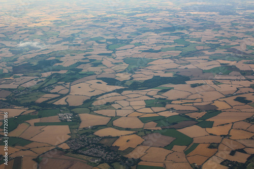 aerial view of the valley