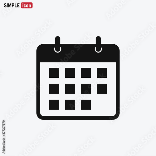 Calendar icon vector eps 10