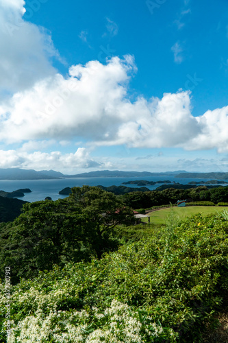 長崎県佐世保市　長串山公園から望む九十九島 © SHIMA
