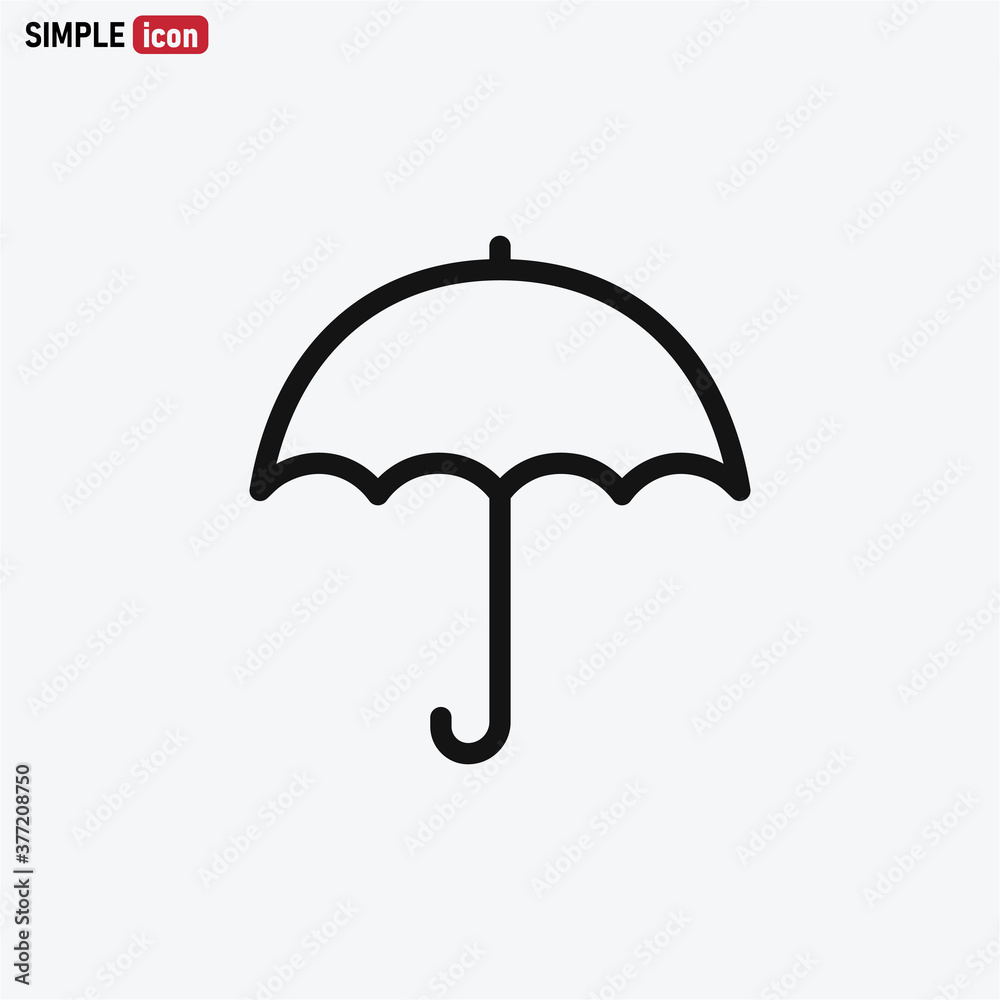 Umbrella icon vector eps 10 Umbrella icon vector eps 10