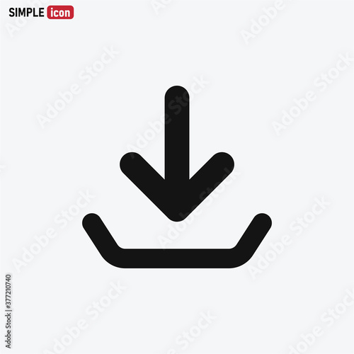 Download icon vector eps 10