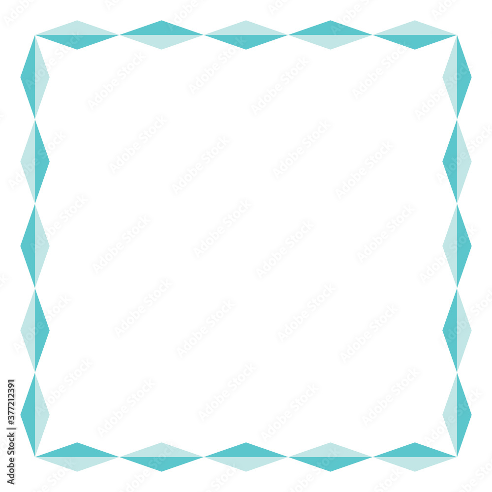 Abstract Geometric Border, Diamond Border, Social Media Template, Colorful Frame Border Vector Illustration Background Abstract Geometric Border, Diamond Border, Social Media Template, Colorful Frame Border Vector Illustration Background