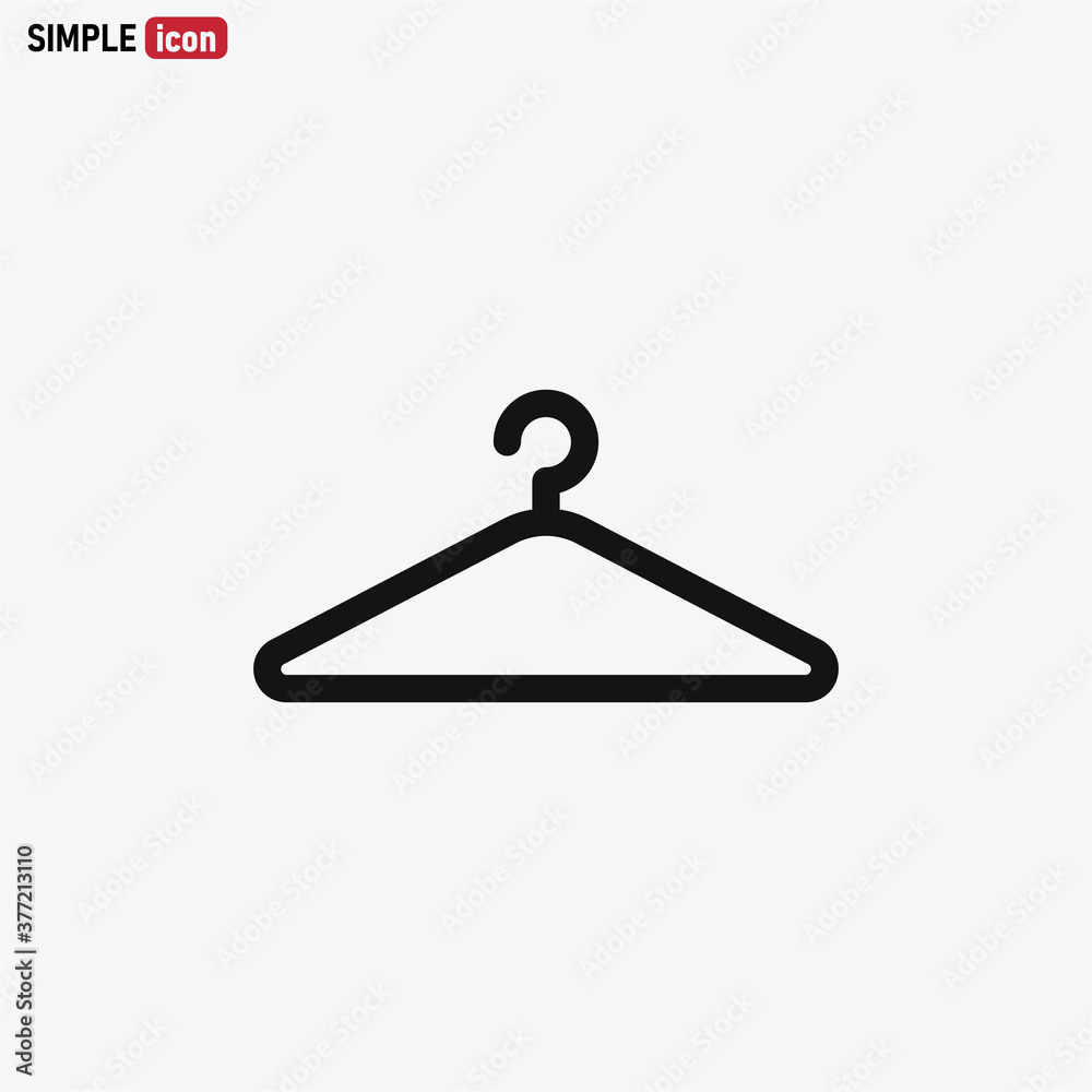 Hanger icon vector eps 10 Hanger icon vector eps 10