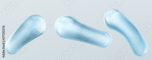 Probiotics Vector bacteria illustration. Microscopic bacteria close-up.