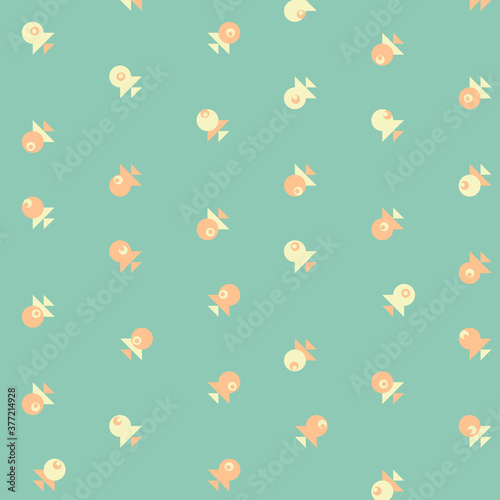 Wallpaper Mural Abstract Color Halftone Dots generative art background illustration Torontodigital.ca