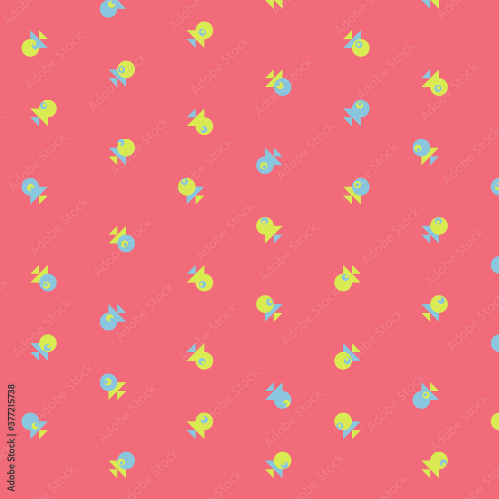 Abstract Color Halftone Dots generative art background illustration Abstract Color Halftone Dots generative art background illustration