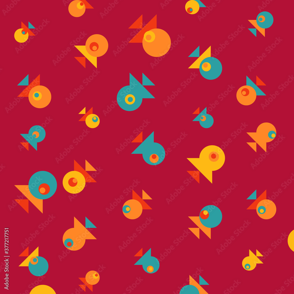 Abstract Color Halftone Dots generative art background illustration Abstract Color Halftone Dots generative art background illustration