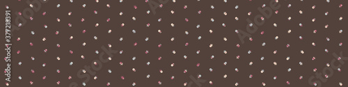 Abstract Color Halftone Dots generative art background illustration