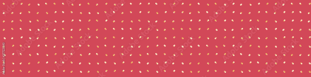 Abstract Color Halftone Dots generative art background illustration