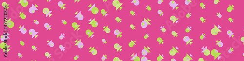 Wallpaper Mural Abstract Color Halftone Dots generative art background illustration Torontodigital.ca