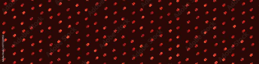 Abstract Color Halftone Dots generative art background illustration
