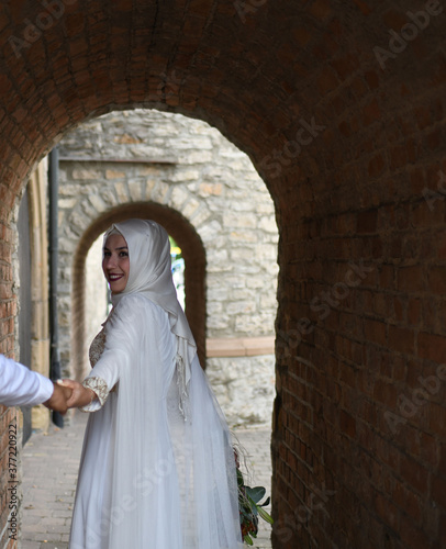 Fotoshooting von Braut und Bräutigam nach der Hochzeit © Zehra