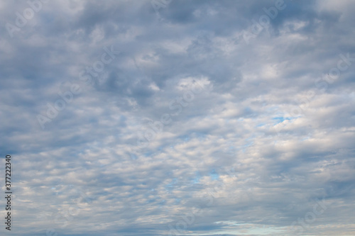 Obraz na płótnie Group of cloud in the sky w salonie