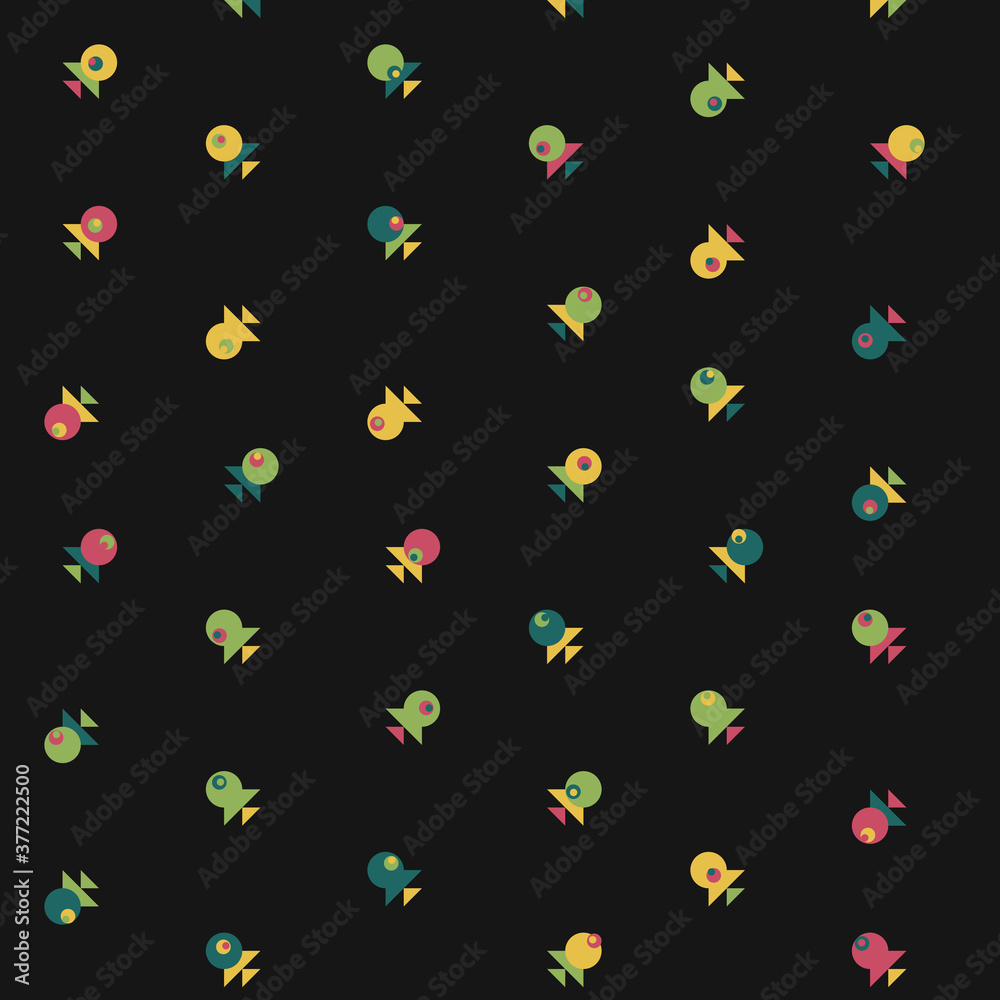 Abstract Color Halftone Dots generative art background illustration Abstract Color Halftone Dots generative art background illustration