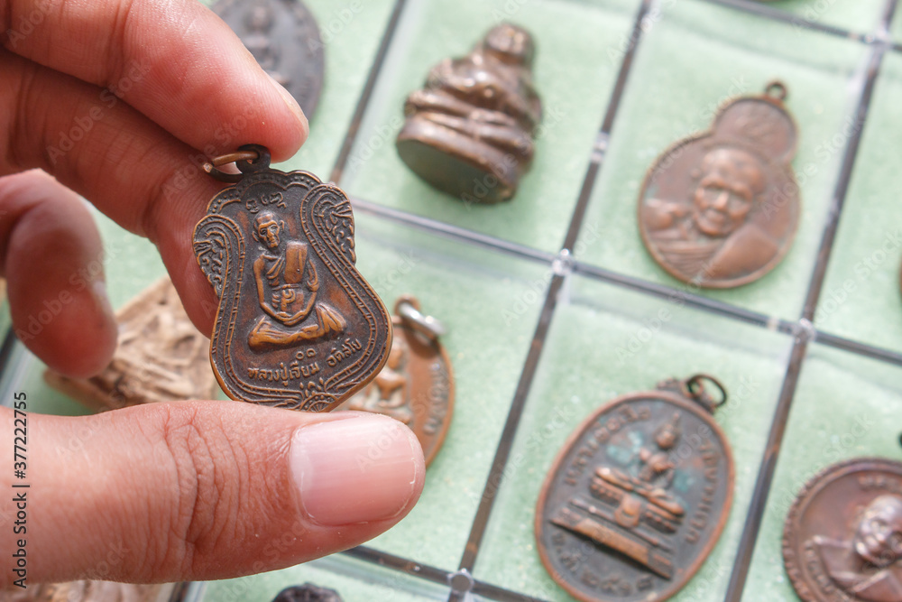 Small Buddha image or Thai Amulets & Talismans