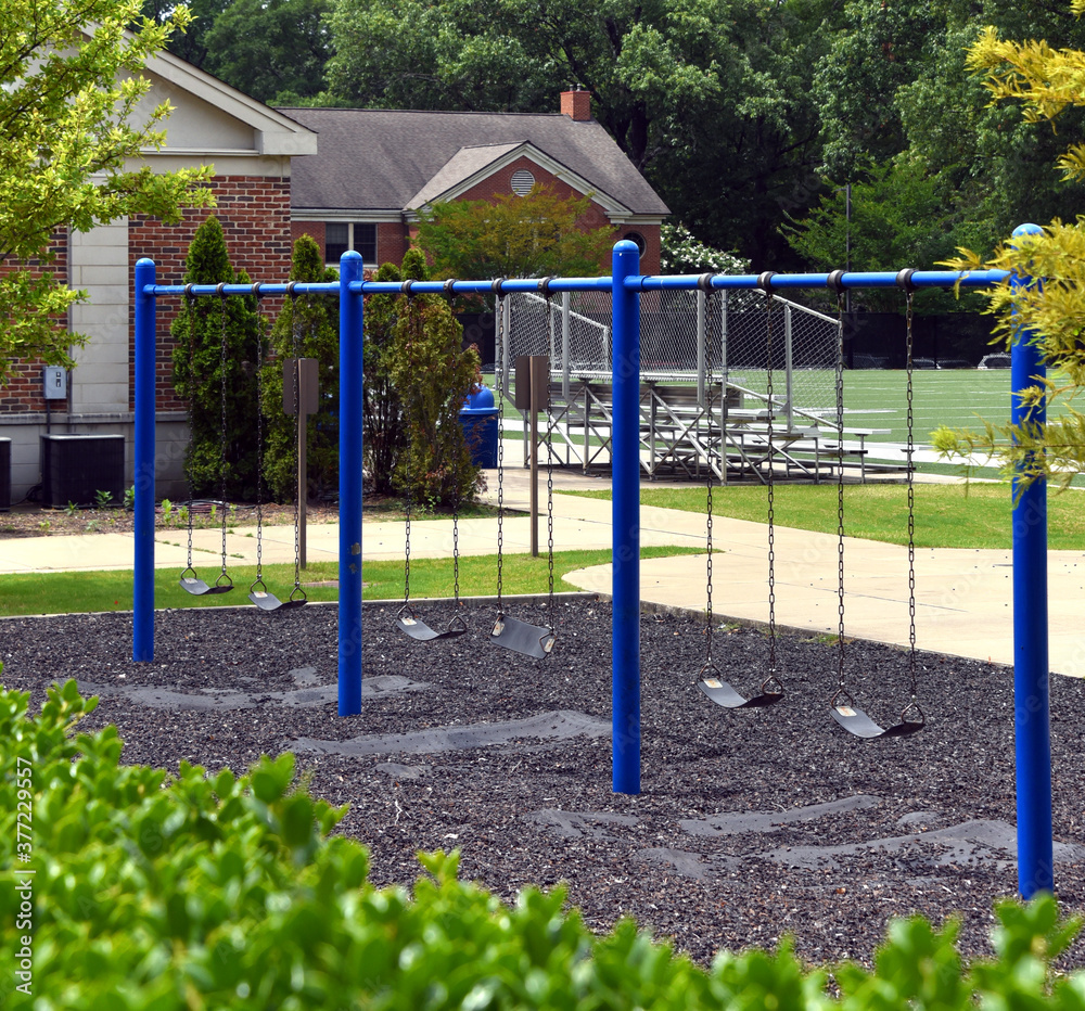 Playground is Empty no Children Playground is Empty no Children