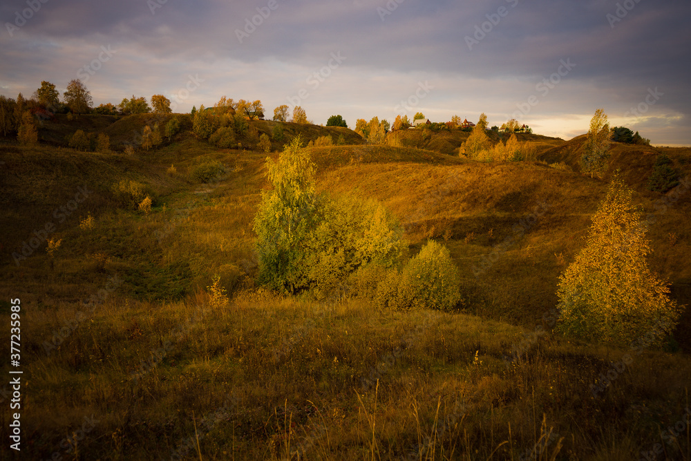 Obraz premium sunset in region